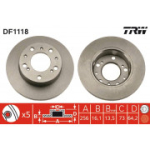 Piduriketas TRW DF1118
