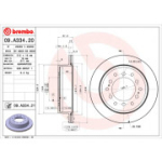 Piduriketas BREMBO 09.A334.21