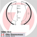 Piduriklotside komplekt, seisupidur ZIMMERMANN 10990.105.9