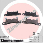 Piduriklotsi komplekt, ketaspidur ZIMMERMANN 24721.175.1