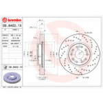 Piduriketas BREMBO 09.8402.1X