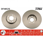 Piduriketas TRW DF4852S