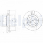Piduriketas DELPHI BG3794