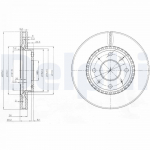 Piduriketas DELPHI BG4016