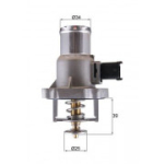 Termostaat, jahutusvedelik MAHLE ORIGINAL TM 55 105