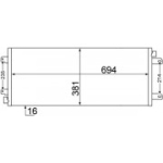 Kondensaator, kliimaseade MAHLE ORIGINAL AC 527 000S
