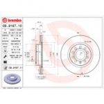Piduriketas BREMBO 09.9167.11
