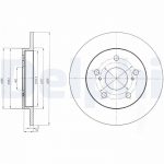 Piduriketas DELPHI BG4233