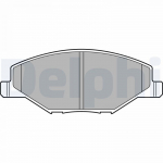 Piduriklotsi komplekt, ketaspidur DELPHI LP2444