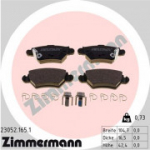 Piduriklotsi komplekt, ketaspidur ZIMMERMANN 23052.165.1
