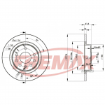 Piduriketas FREMAX BD-9115