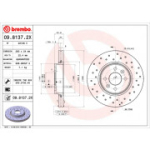 Piduriketas BREMBO 09.8137.2X