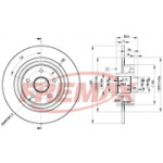 Piduriketas FREMAX BD-4108