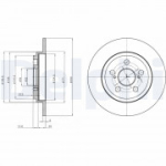 Piduriketas DELPHI BG4272
