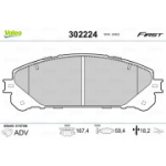 Piduriklotsi komplekt,ketaspidur VALEO 302224