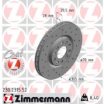 Piduriketas ZIMMERMANN 230.2315.52