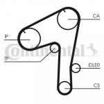 Hammasrihm CONTITECH CT1084