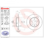 Piduriketas BREMBO 08.7627.11