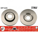 Piduriketas TRW DF1225