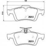 Piduriklotsi komplekt, ketaspidur BREMBO P 24 148