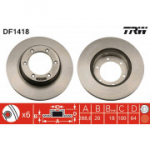 Piduriketas TRW DF1418