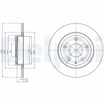 Piduriketas DELPHI BG4534C