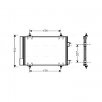 Kondensaator, kliimaseade AVA Clever Choice CNA5230D