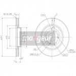 Piduriketas MAXGEAR 19-2301