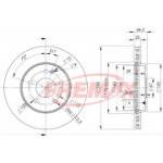 Piduriketas FREMAX BD-0117