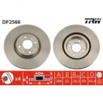 Piduriketas TRW DF2566