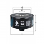 &Otilde;lifilter KNECHT OC 404