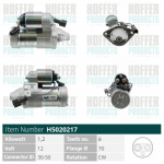 Starter HOFFER H5020217
