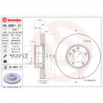 Piduriketas BREMBO 09.8961.21