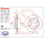 Piduriketas BREMBO 09.A911.11
