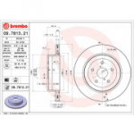 Piduriketas BREMBO 09.7813.21