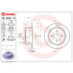 Piduriketas BREMBO 08.9504.10