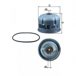 &Otilde;lifilter MAHLE ORIGINAL OZ 6D