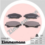 Piduriklotsi komplekt, ketaspidur ZIMMERMANN 23768.185.1
