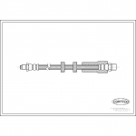 Pidurivoolik CORTECO 19025851