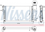 Radiaator, mootorijahutus NISSENS 63736