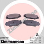 Piduriklotsi komplekt, ketaspidur ZIMMERMANN 23983.178.1
