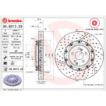 Piduriketas BREMBO 09.9313.33