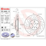 Piduriketas BREMBO 09.8485.1X