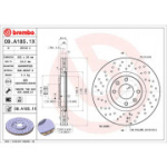 Piduriketas BREMBO 09.A185.1X