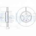 Piduriketas DELPHI BG4278C