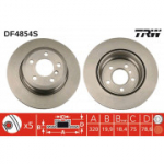 Piduriketas TRW DF4854S