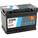 Aku EXIDE EFB EL700 70Ah 760A