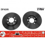 Piduriketas TRW DF4205
