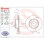 Piduriketas BREMBO 09.9614.14