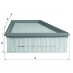 &Otilde;hufilter MAHLE ORIGINAL LX 708